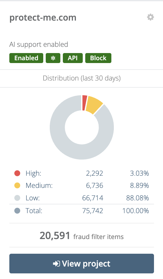 Image Your company has more than one website, or you are responsible for multiple clients to protect within one agency?<br>With us, you can organize everything into projects and easily get the overview with a dashboard.